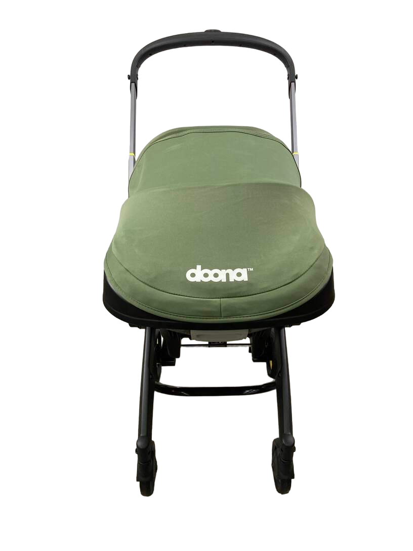  Doona Infant Car Seat & Stroller Combo, 2023, Desert Green