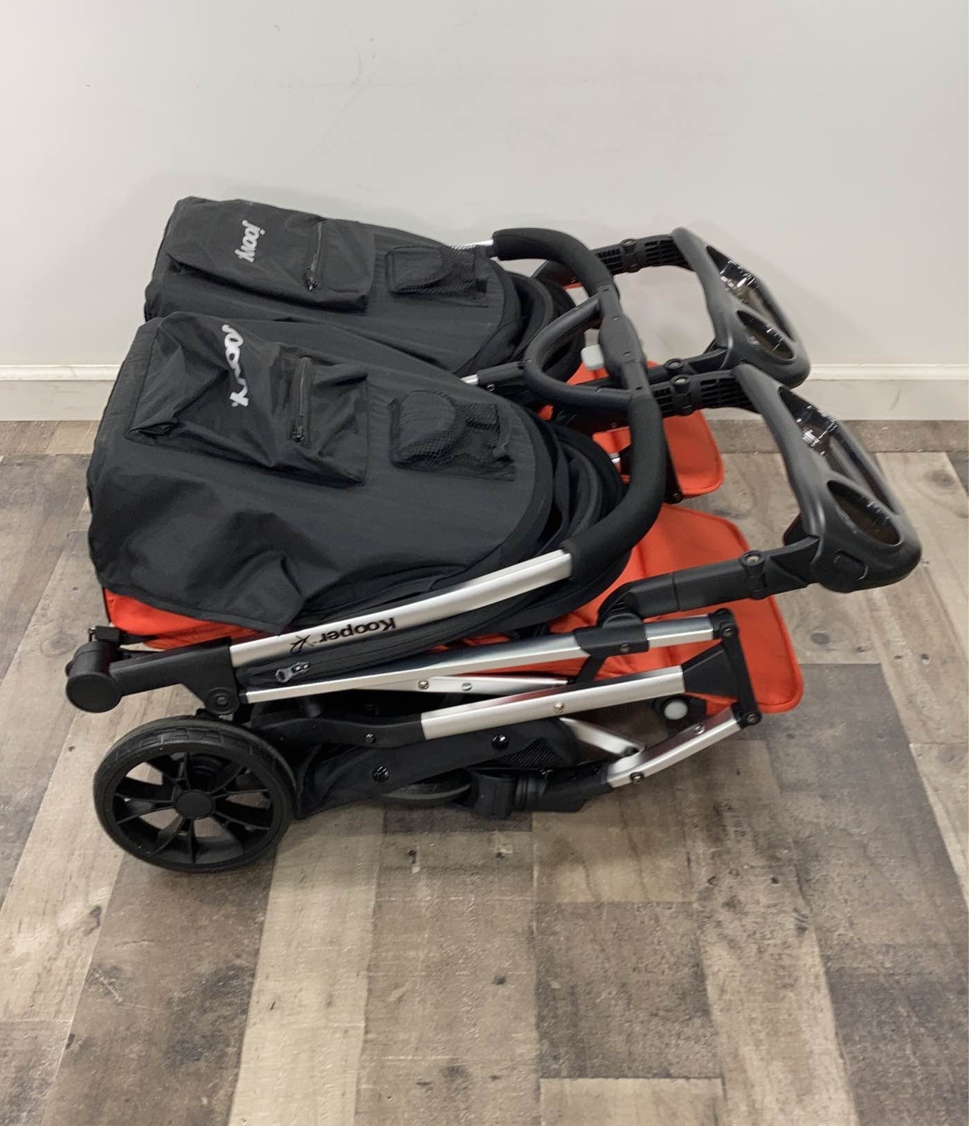  Joovy Kooper X2 Double Stroller, Paprika