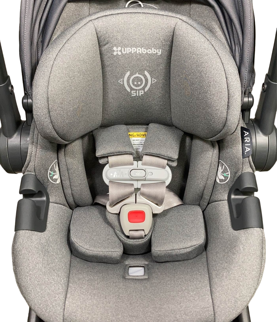  UPPAbaby Aria Infant Car Seat, 2023, Greyson