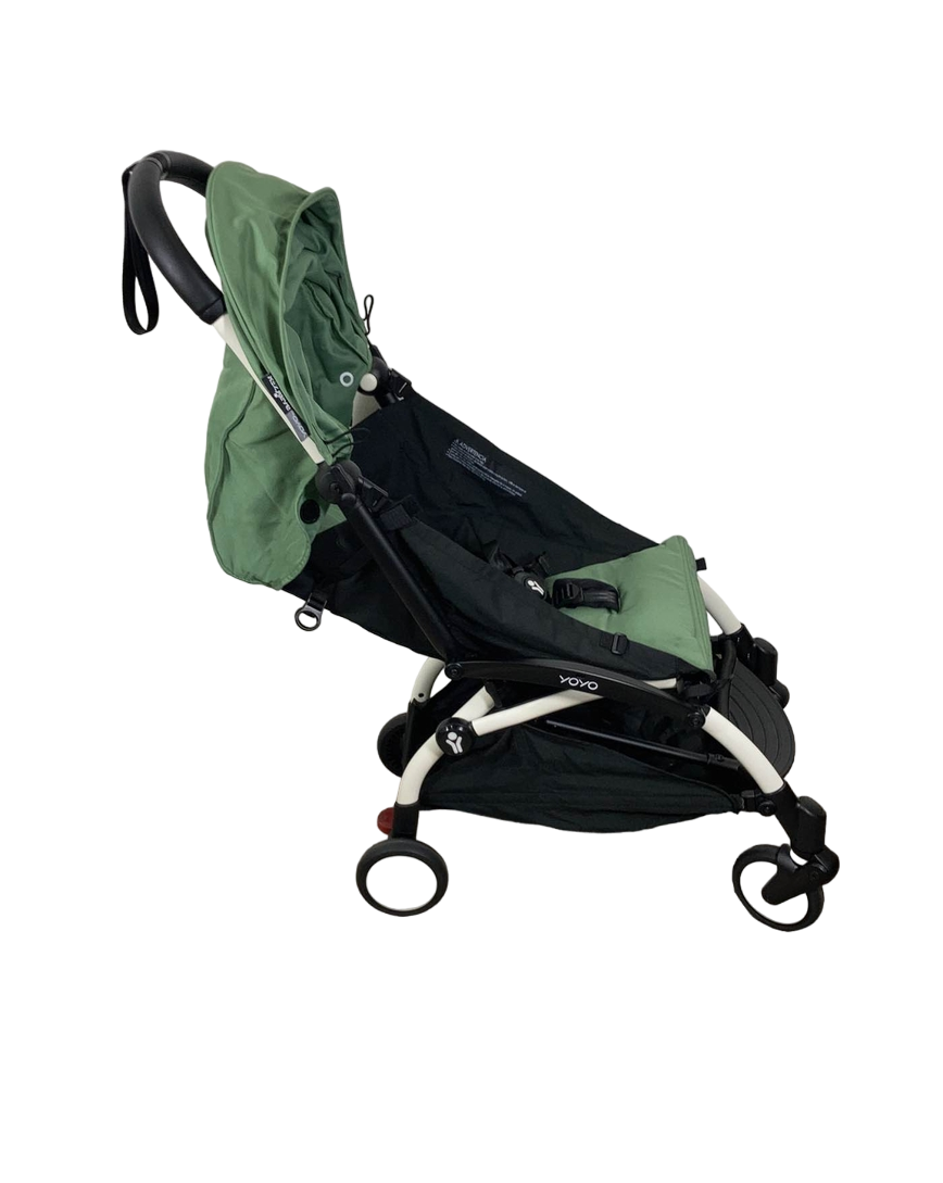  Babyzen YOYO2 Complete Stroller, 2018, White With Peppermint