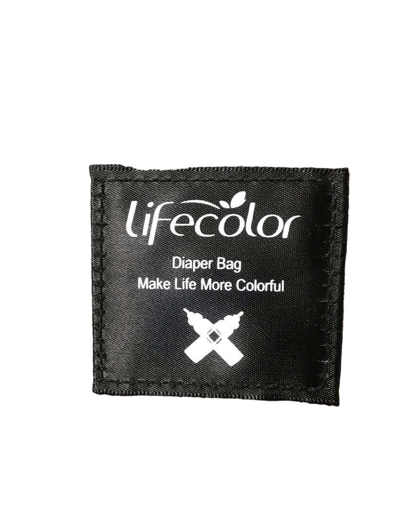  Lifecolor Diaper Backpack, Gray