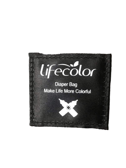  Lifecolor Diaper Backpack, Gray