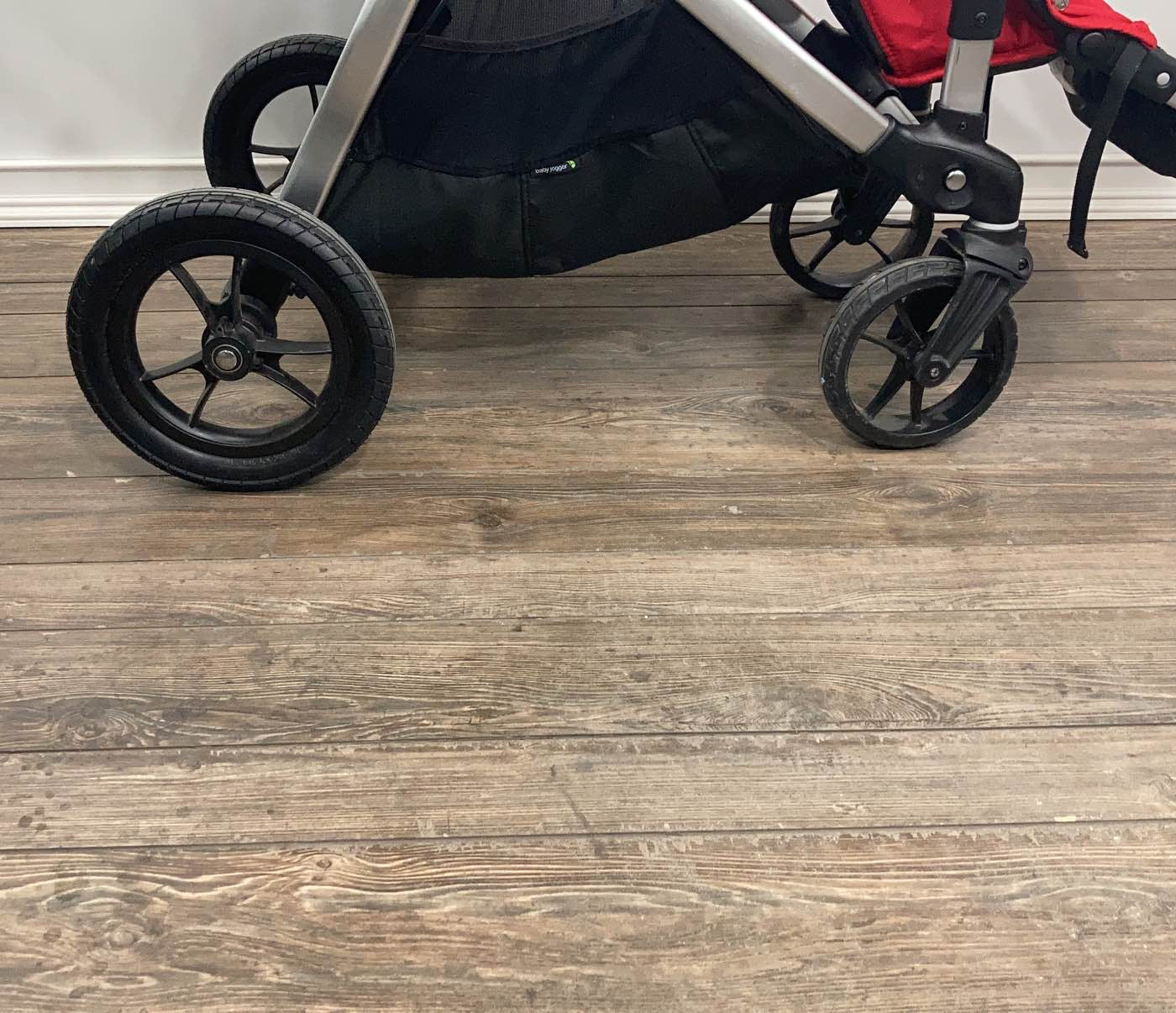  Baby Jogger City Select Double Stroller, 2015, Red