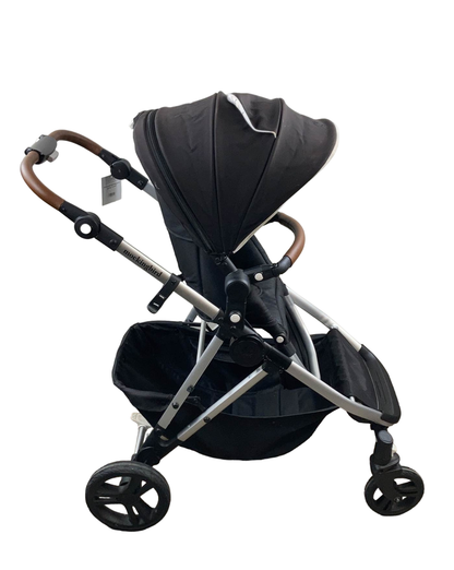  Mockingbird Single To Double Stroller With Accessories, 2021, Silver With Penny Leather, Windowpane, Black