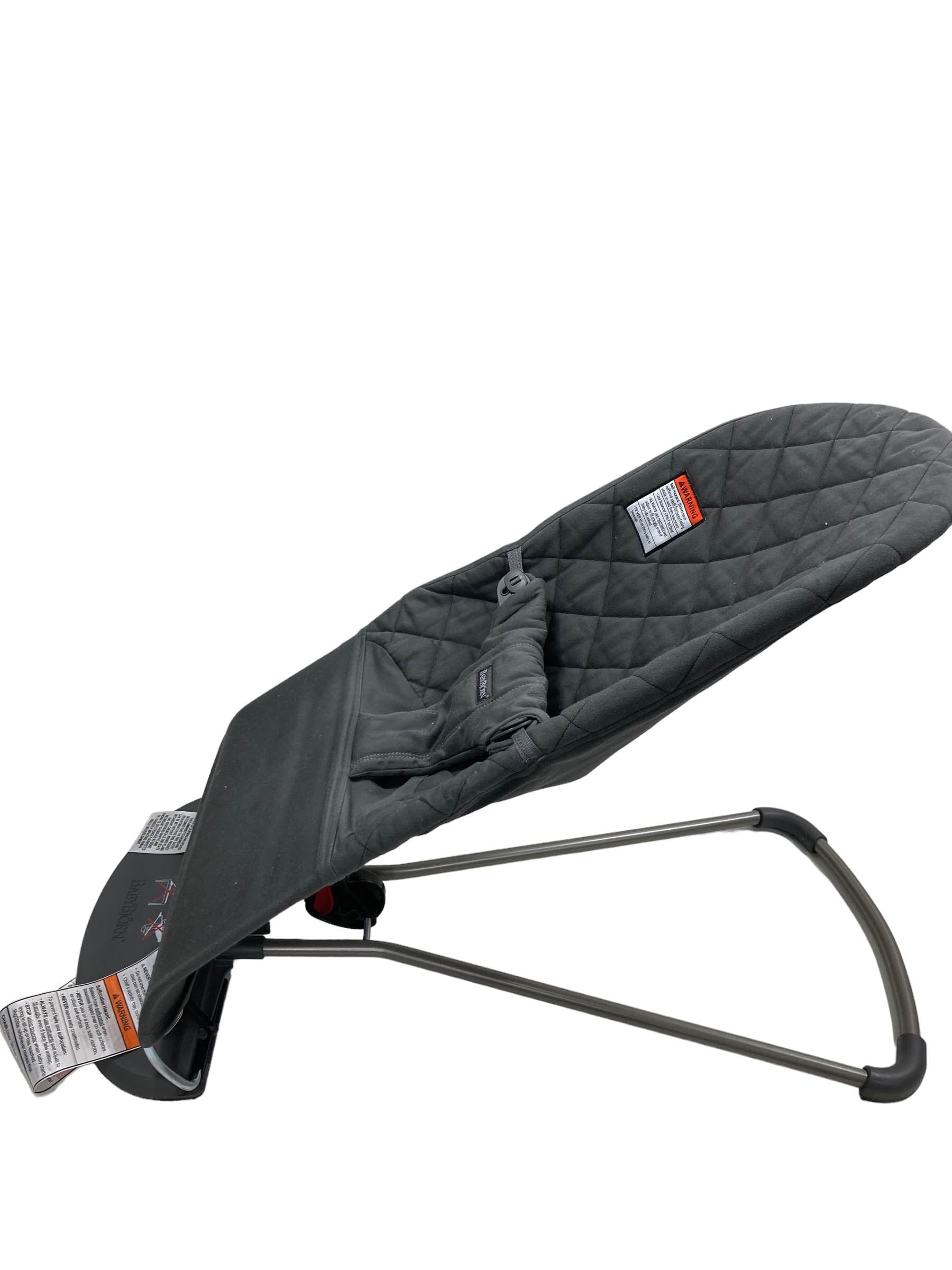  BabyBjorn Bouncer Bliss, Dark Gray Frame, Quilt