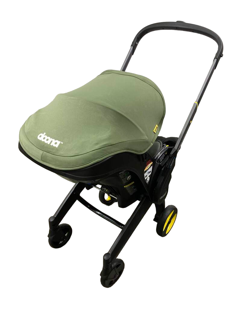  Doona Infant Car Seat & Stroller Combo, 2023, Desert Green