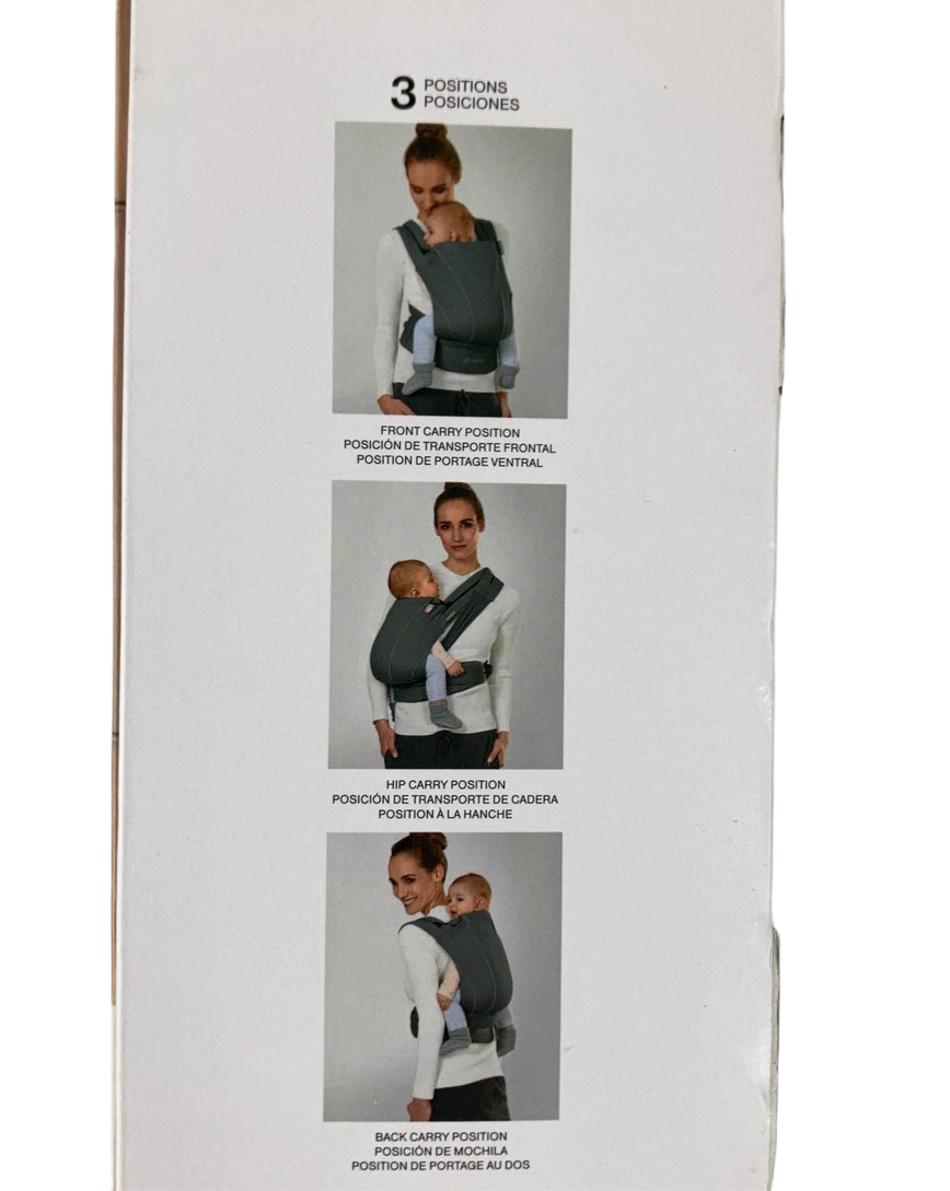  Cybex Maira Tie Baby Carrier, Denim Blue