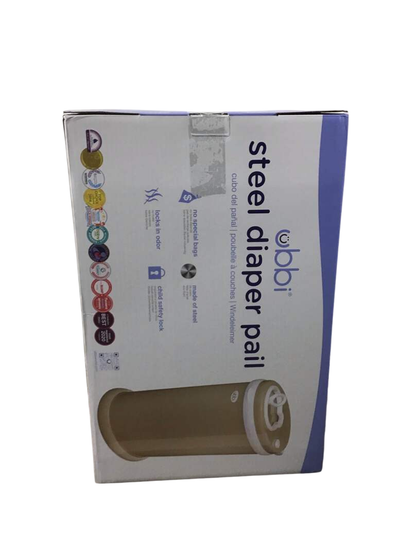  Ubbi Diaper Pail, Taupe