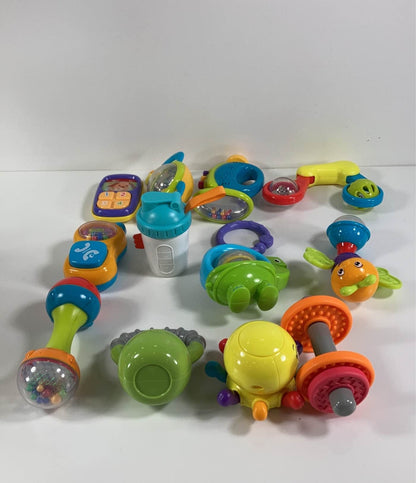  IPlay, ILearn 10-Piece Baby Rattle Set