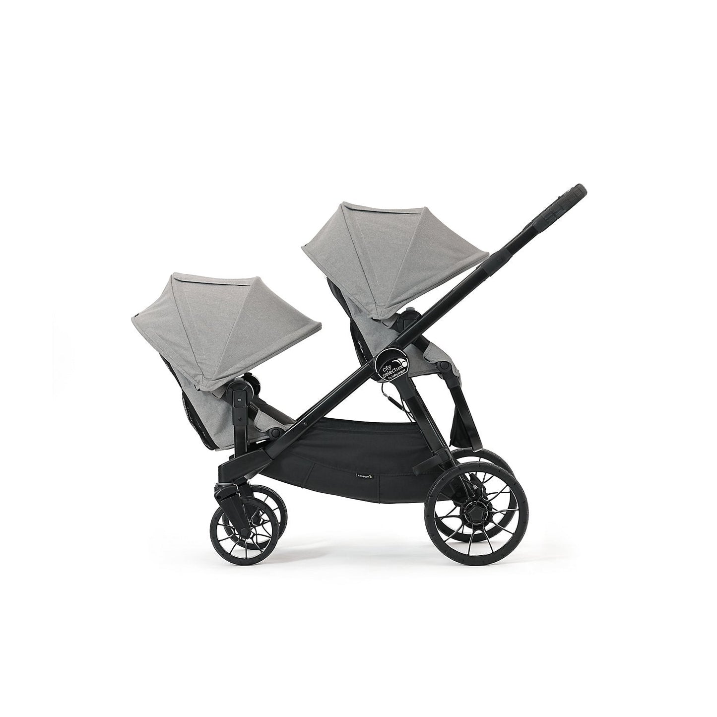  Baby Jogger City Select Lux Double Stroller, 2019, Slate