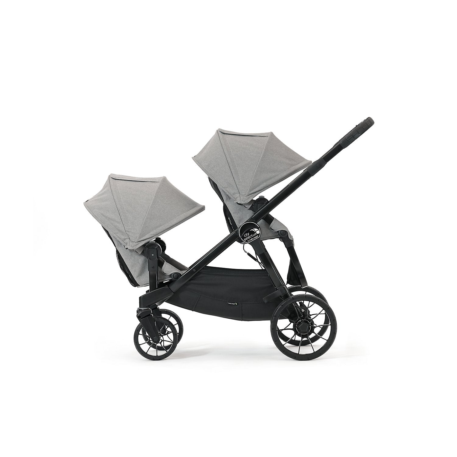  Baby Jogger City Select Lux Double Stroller, 2019, Slate