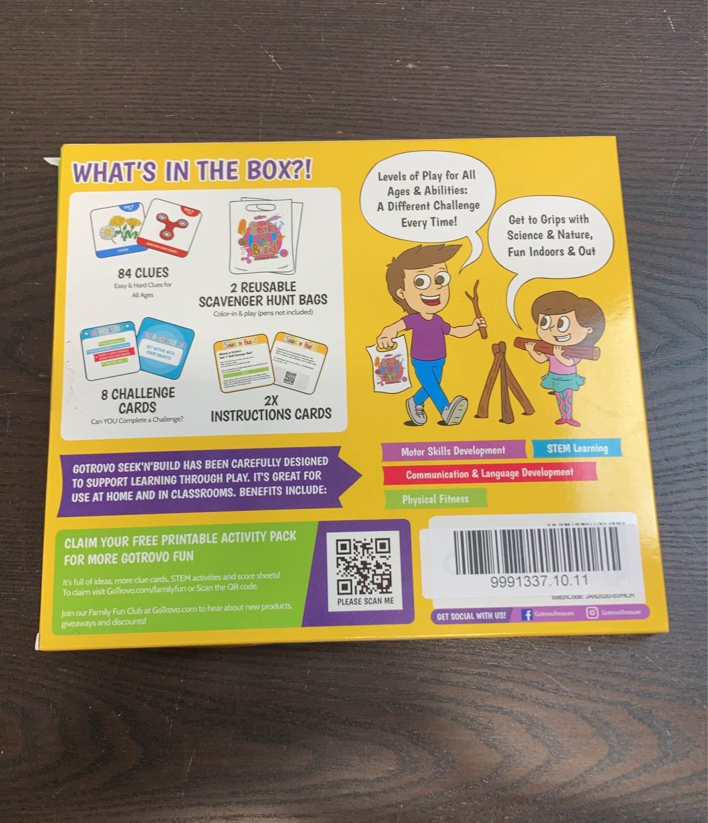  GoTrovo Scavenger Hunt Seek ‘N’ Build