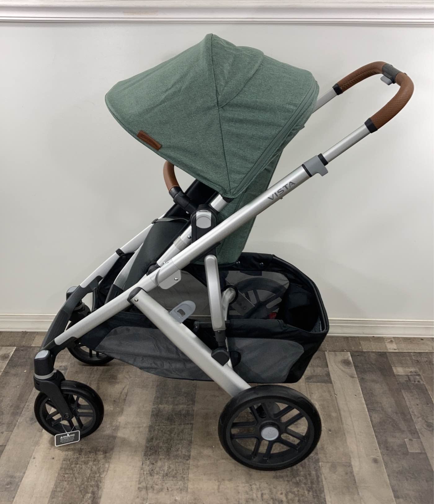  UPPAbaby VISTA V2 Stroller, Emmett (Green Melange), 2021