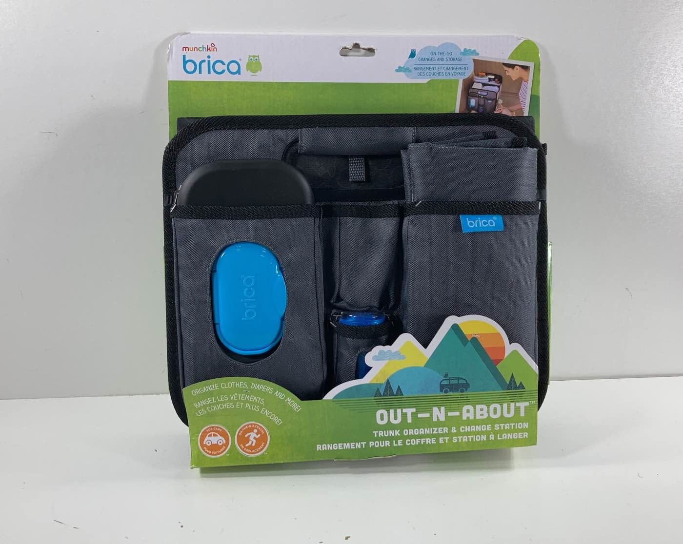  Brica Out-N-About Trunk Organizer & Changing Station