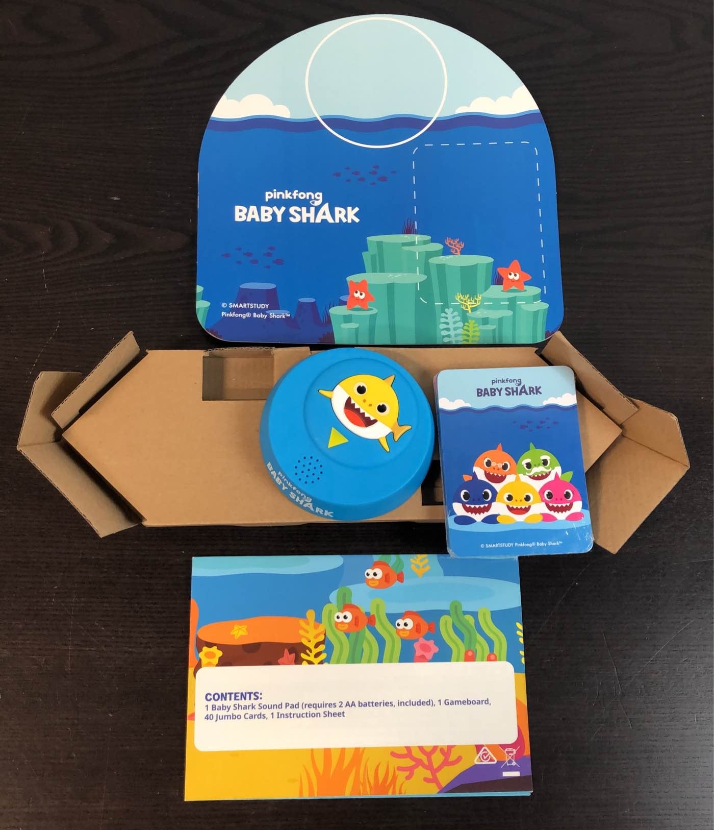  Pinkfong Baby Shark Let’s Go Hunt Card Game