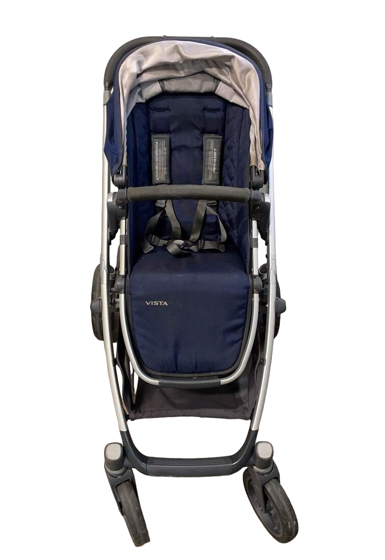  UPPAbaby VISTA Double Stroller, 2017, Taylor (Indigo)