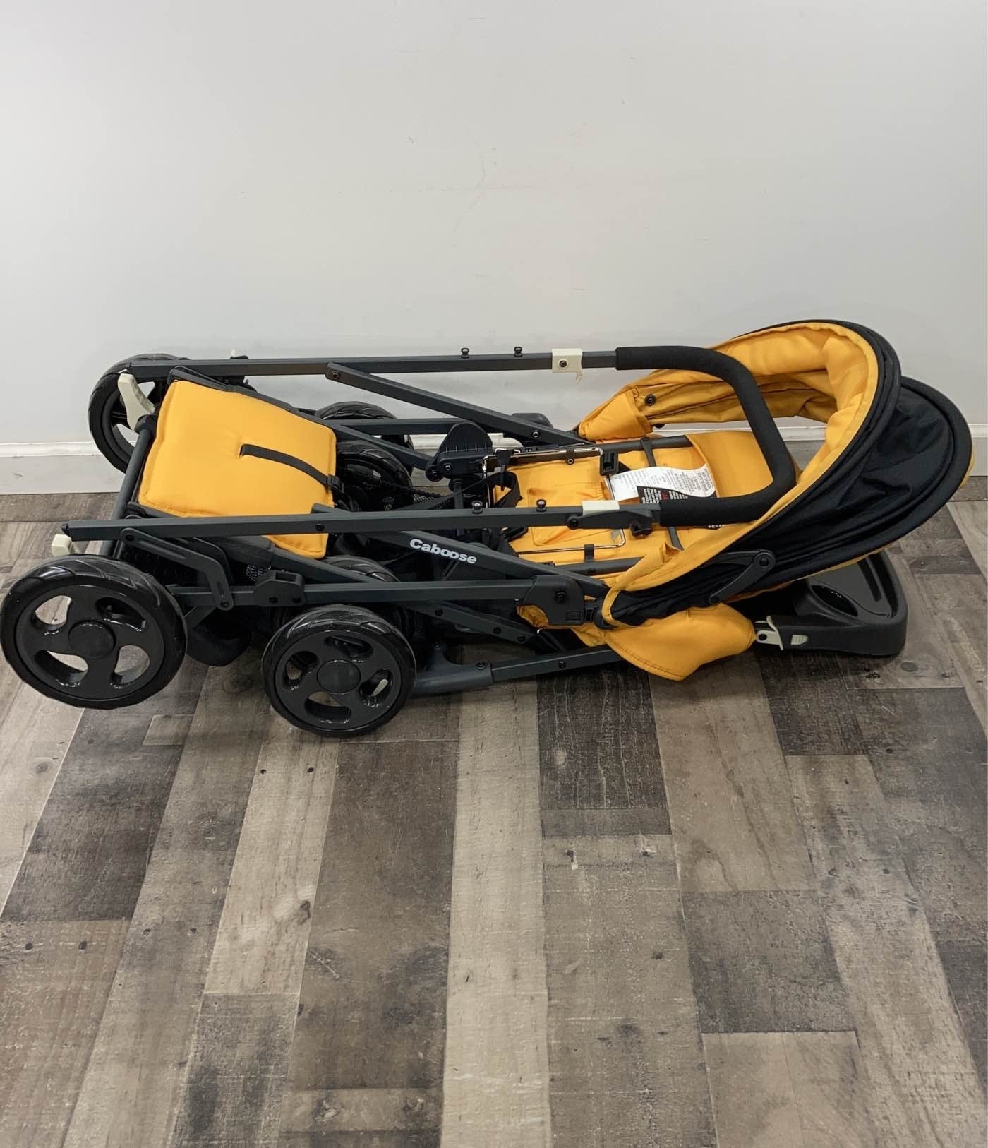  Joovy Caboose Stand-On Tandem Stroller, 2020, Amber