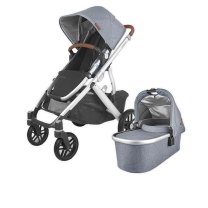  UPPAbaby VISTA V2 Stroller, Gregory (Blue Melange), 2021