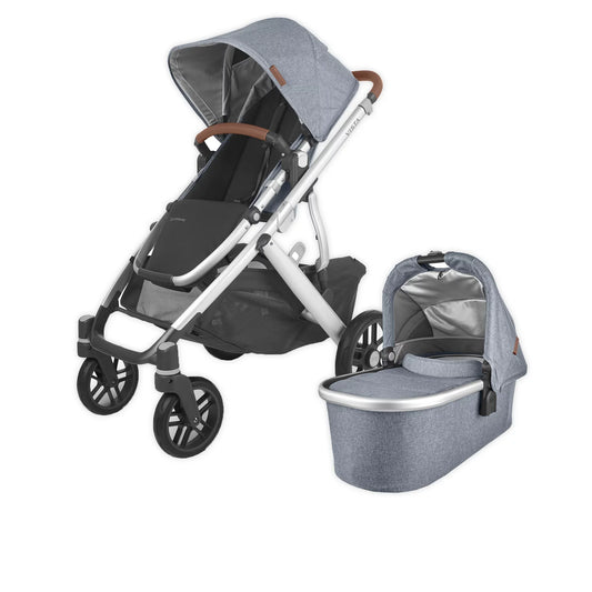  UPPAbaby VISTA V2 Stroller, Gregory (Blue Melange), 2021