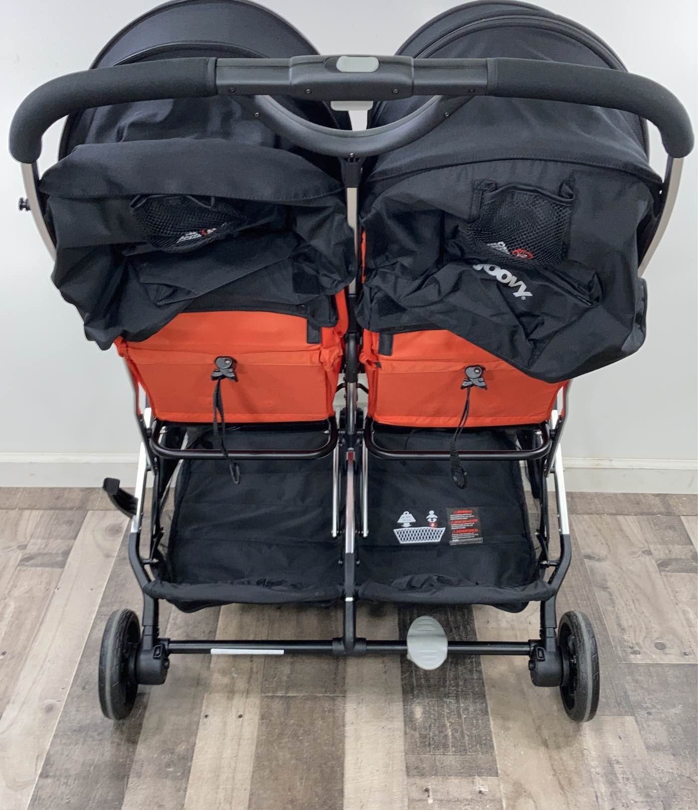  Joovy Kooper X2 Double Stroller, Paprika