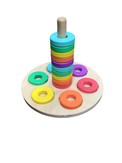  Lovevery Flexible Wooden Stacker