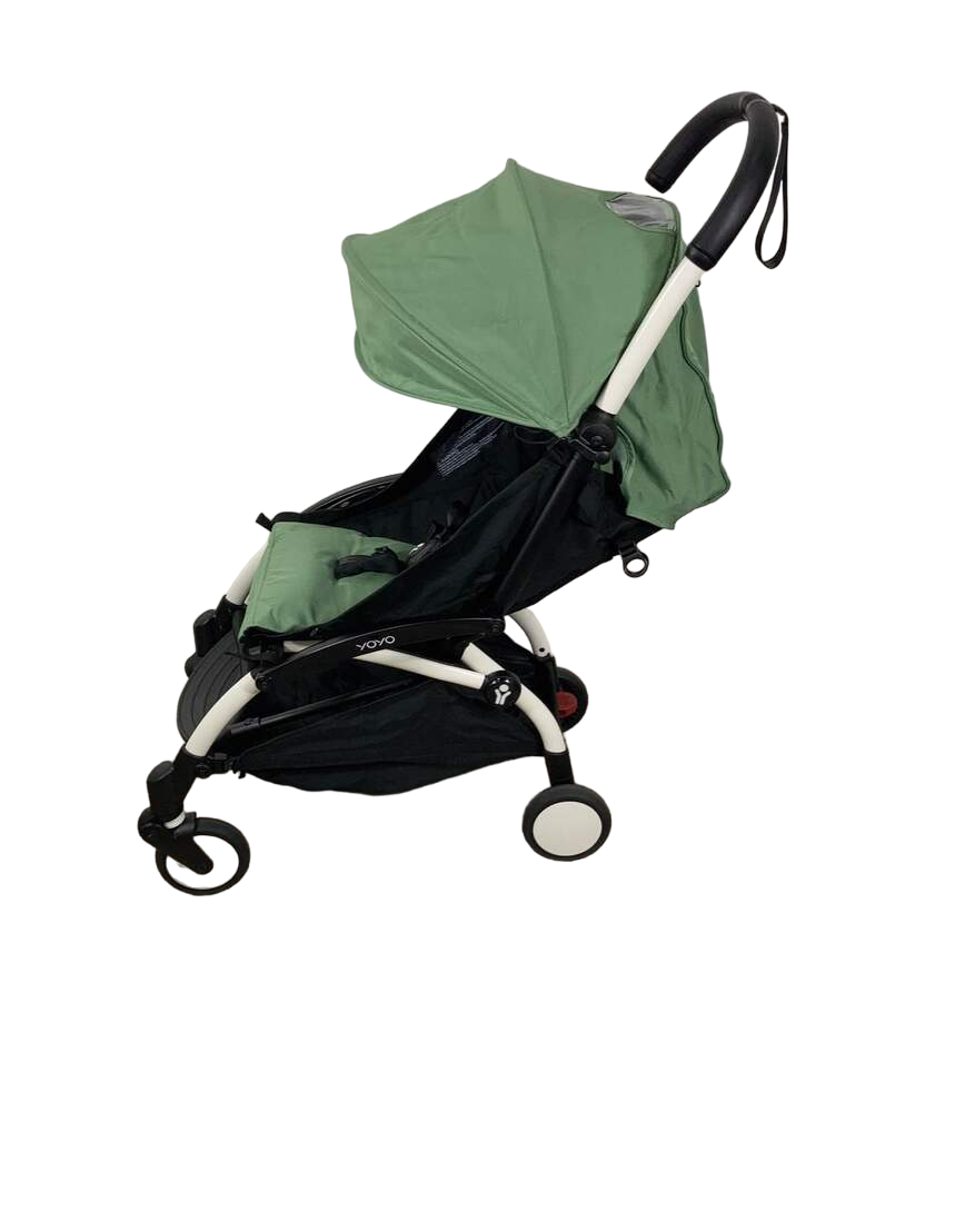  Babyzen YOYO2 Complete Stroller, 2018, White With Peppermint