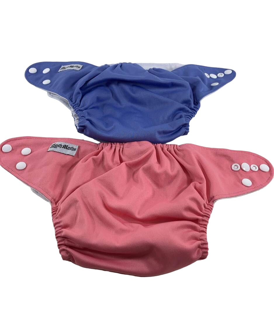  Goth Mother One Size Cloth Diapers, 2 Pack