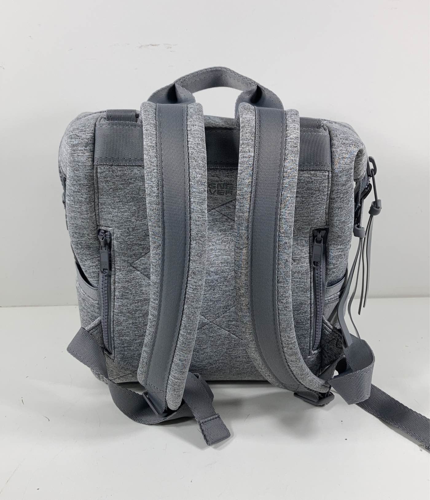  Dagne Dover Diaper Backpack, Heather Grey