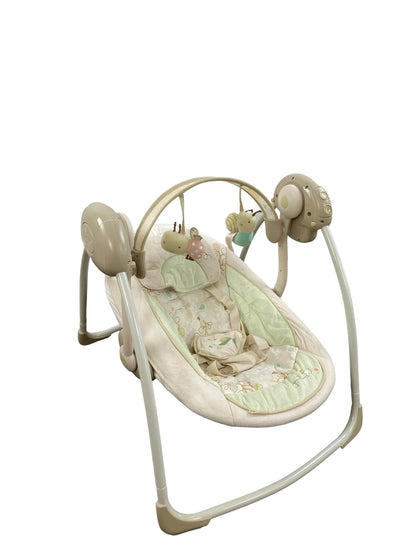  Ingenuity Soothe N Delight Portable Swing, Snails