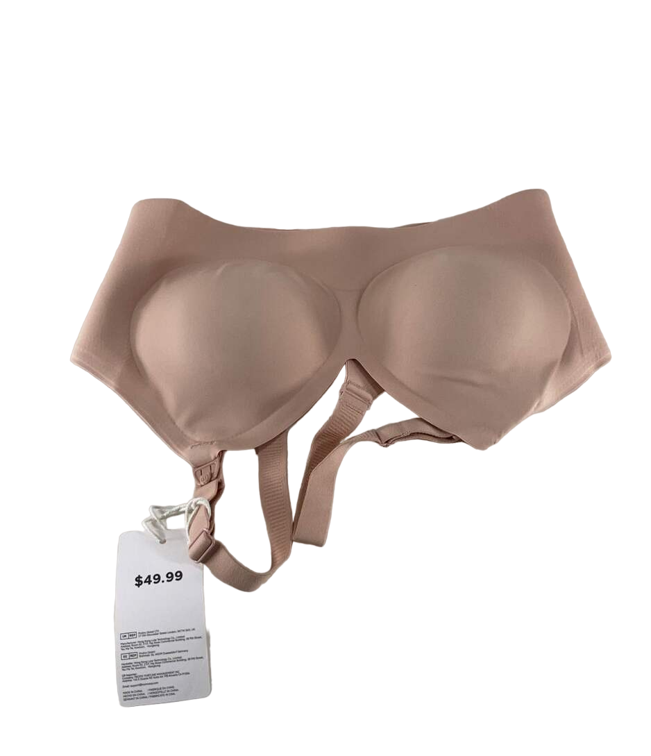  Momcozy SMOOTH, Ultra Soft Omni Maternity Nursing Bra, Medium Beige
