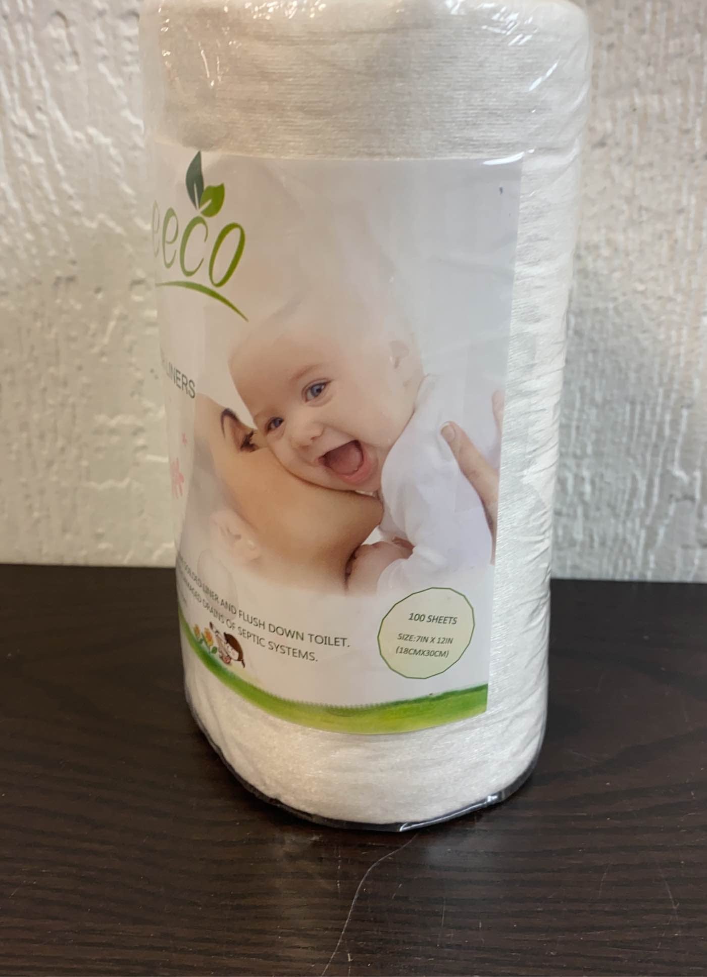  Wegreeco Bamboo Flushable Diaper Liners