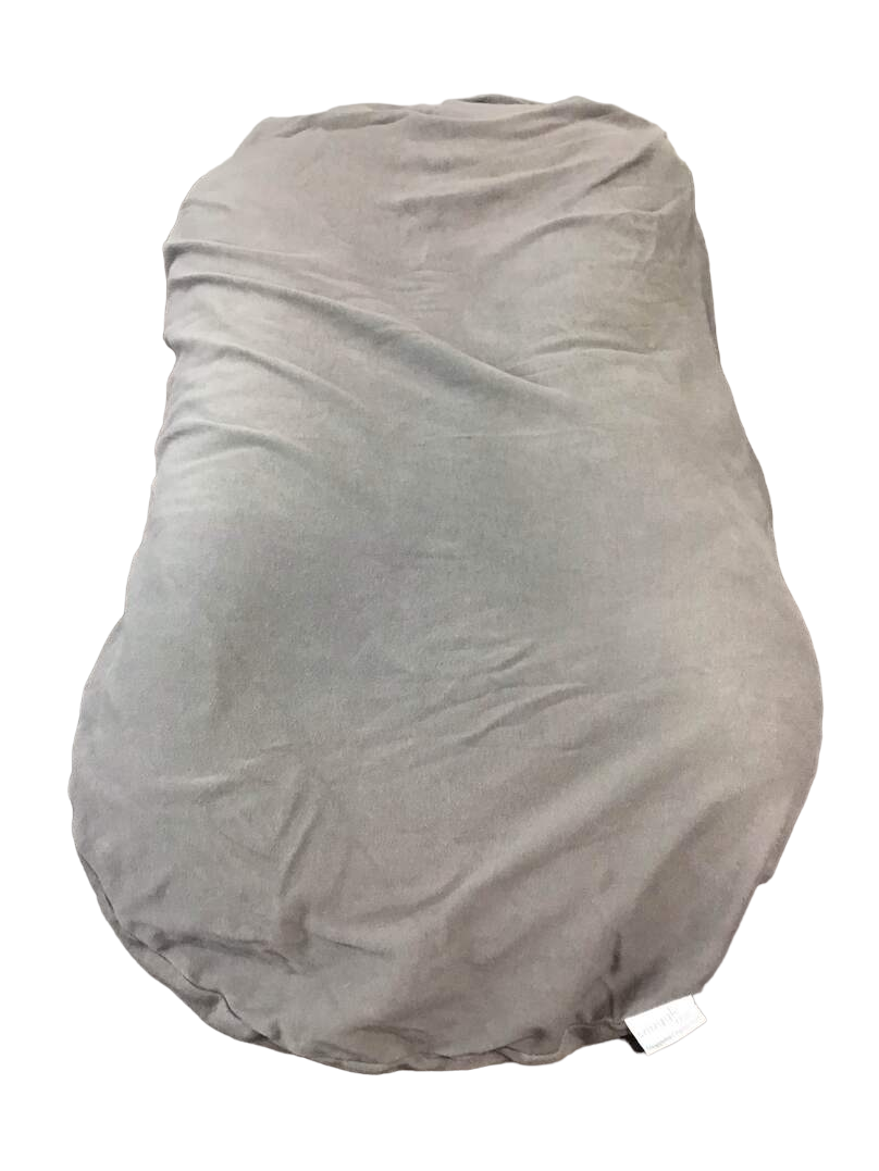  Snuggle Me Organic Sensory Infant Lounger With Cover, Stone