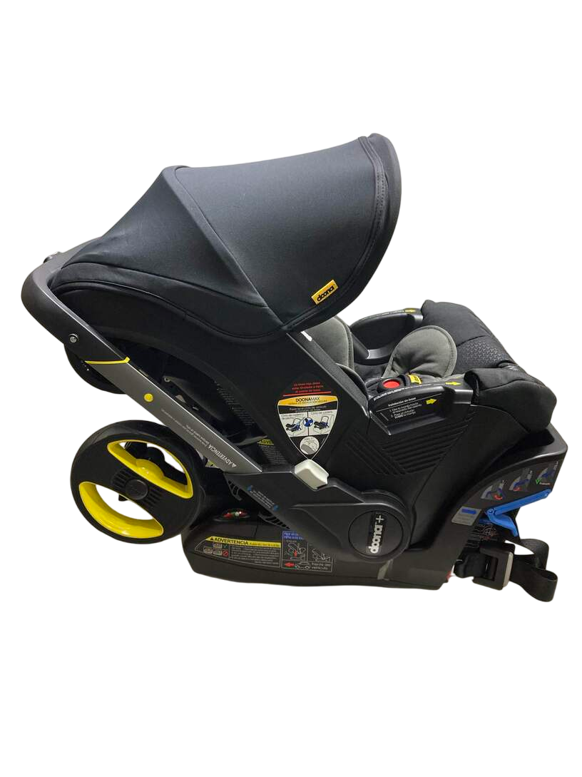  Doona Infant Car Seat & Stroller Combo, Nitro Black, 2023
