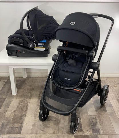  Maxi-Cosi Zelia 5-in-1 Modular Travel System, Night Black, 2020
