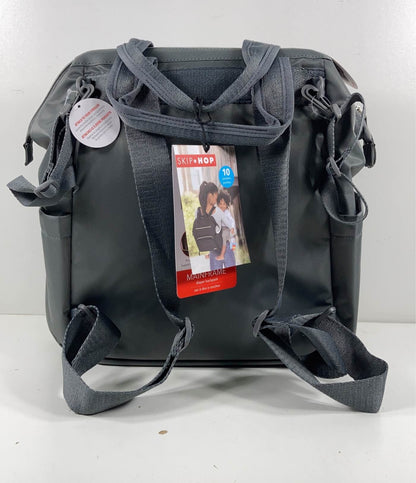  Skip Hop MainFrame Diaper Backpack, Charcoal