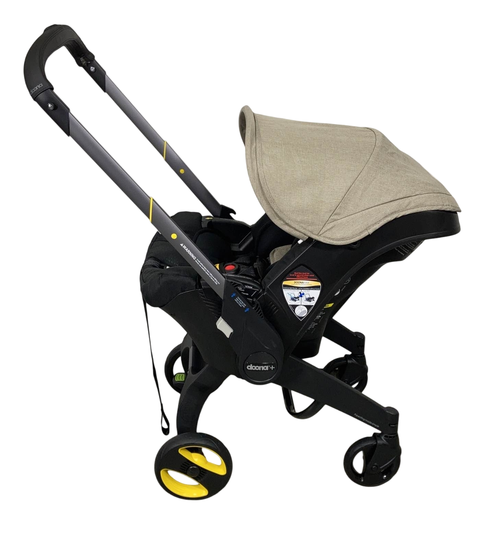  Doona Pottery Barn Kids Exclusive Edition Infant Car Seat Stroller, 2023, Warm Stone