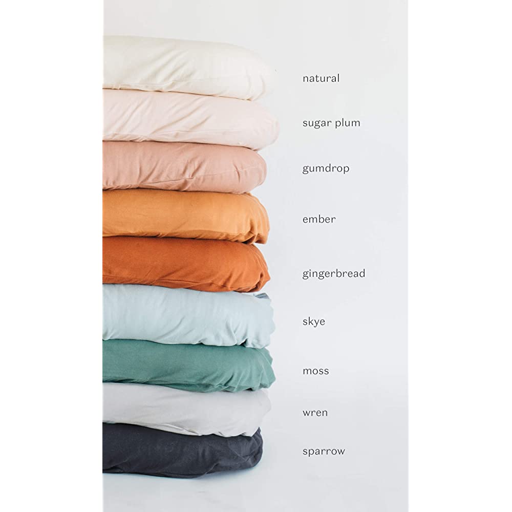  Snuggle Me Organic Sensory Infant Lounger With Cover, Gingerbread