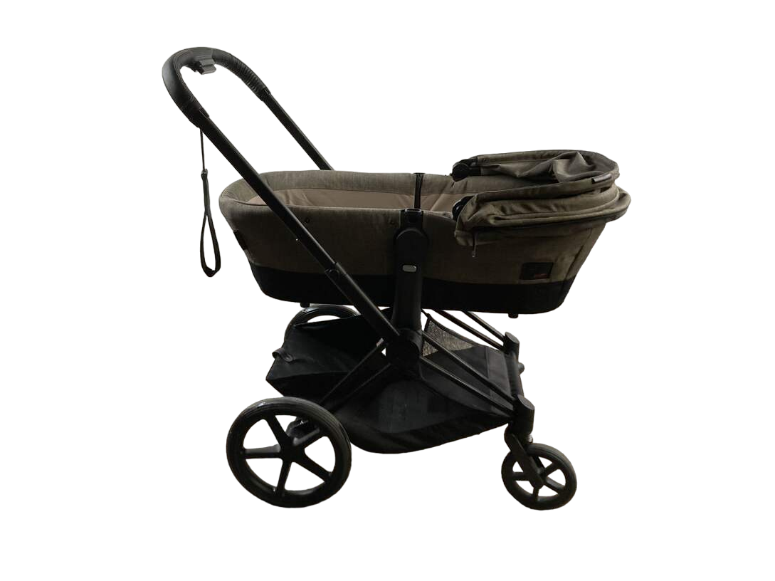  Cybex Priam 3 Frame With Carry Cot, Black