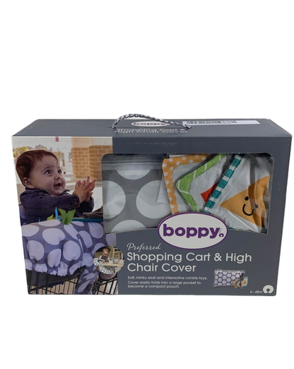  Boppy Luxe Shopping Cart And High Chair Cover, Jumbo Dot