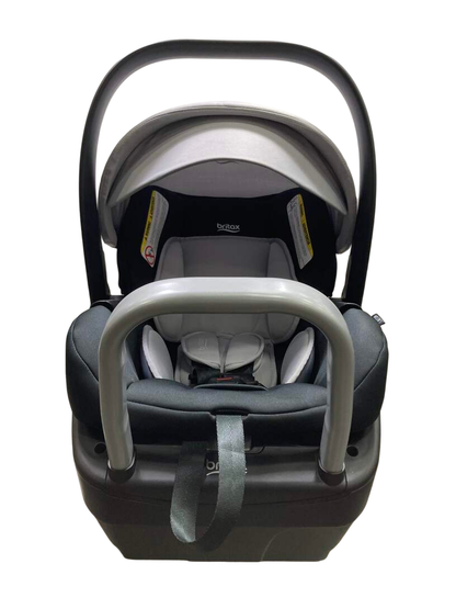  Britax Willow Brook S+ Travel System, 2023, Glacier Onyx