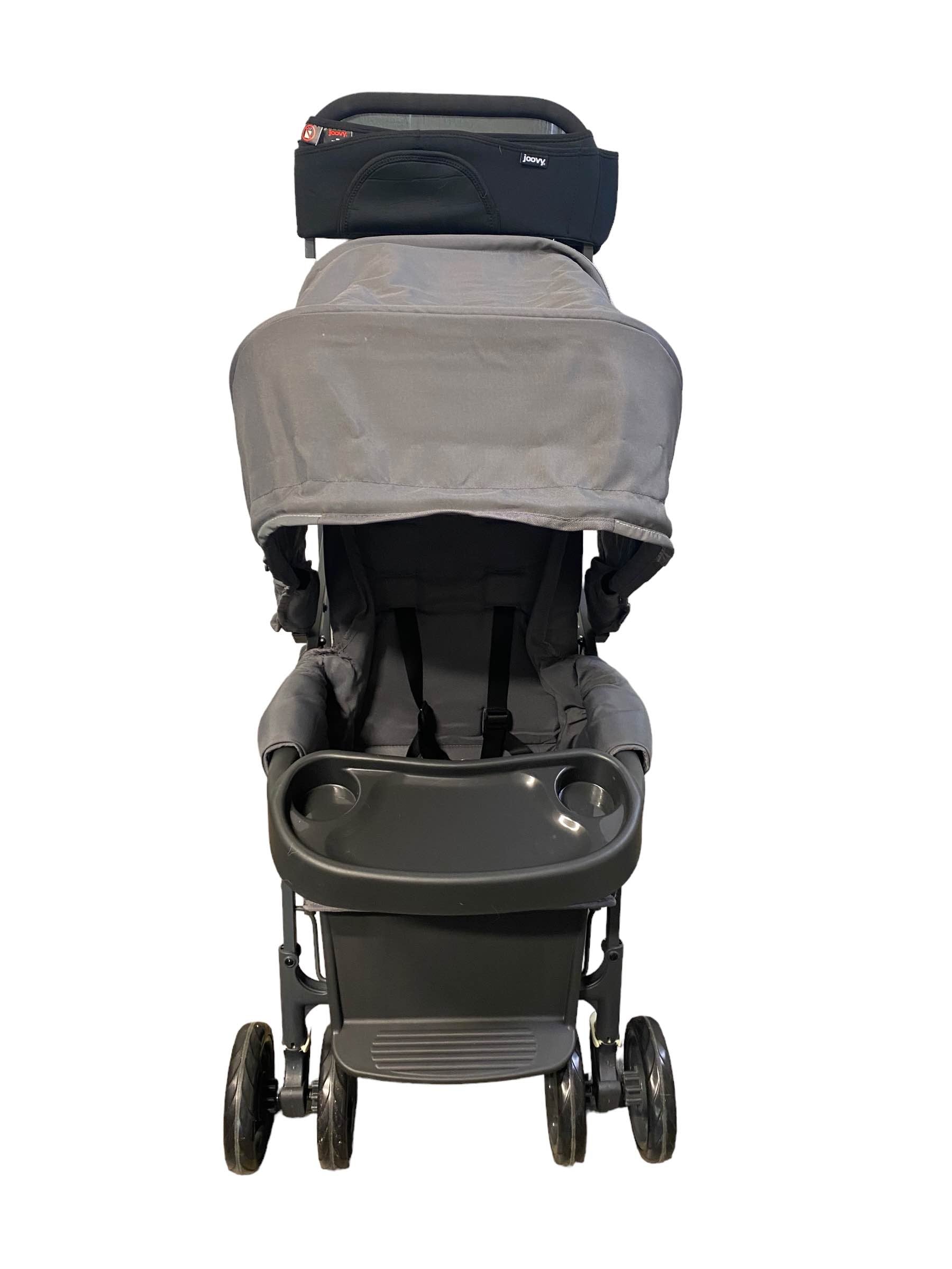  Joovy Caboose Ultralight Graphite Stroller, Charcoal, 2021