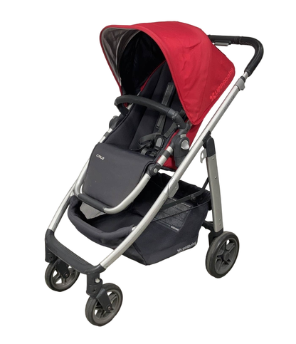  UPPAbaby CRUZ Stroller, 2017, Denny (Red)