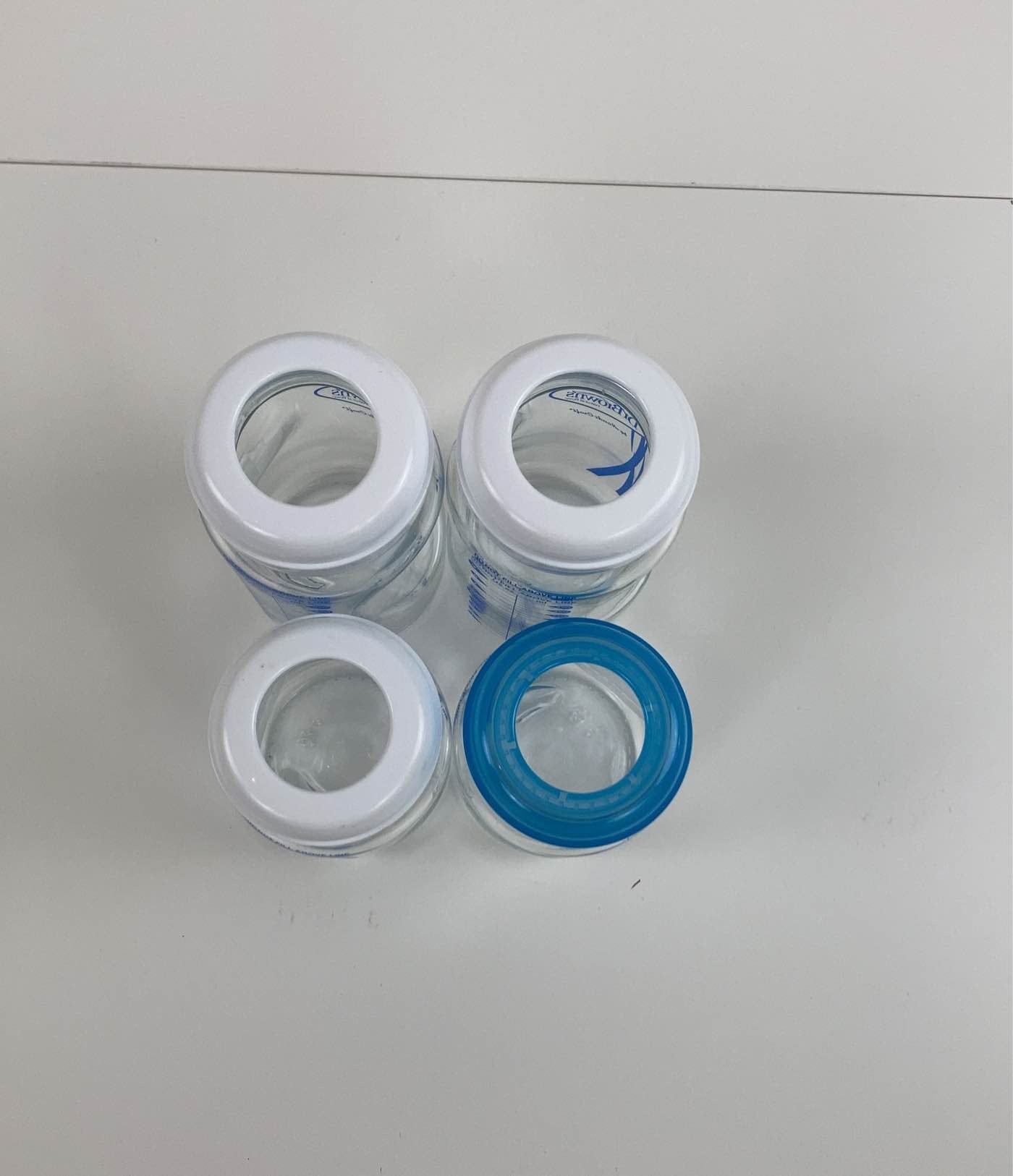  Doctor Browns Natural Glass Flow Bottles