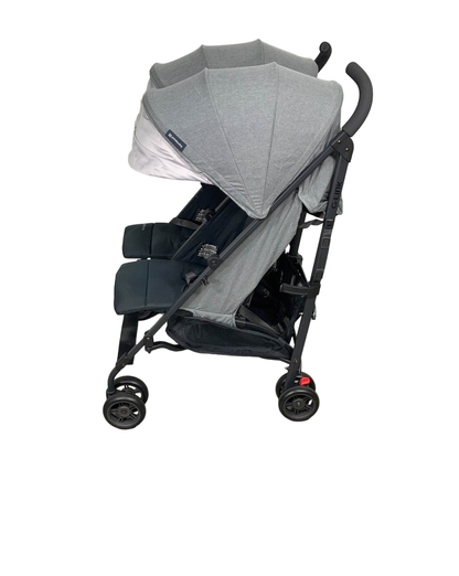  UPPAbaby G-Link V2 Double Stroller, 2022, Greyson (Charcoal Melange)