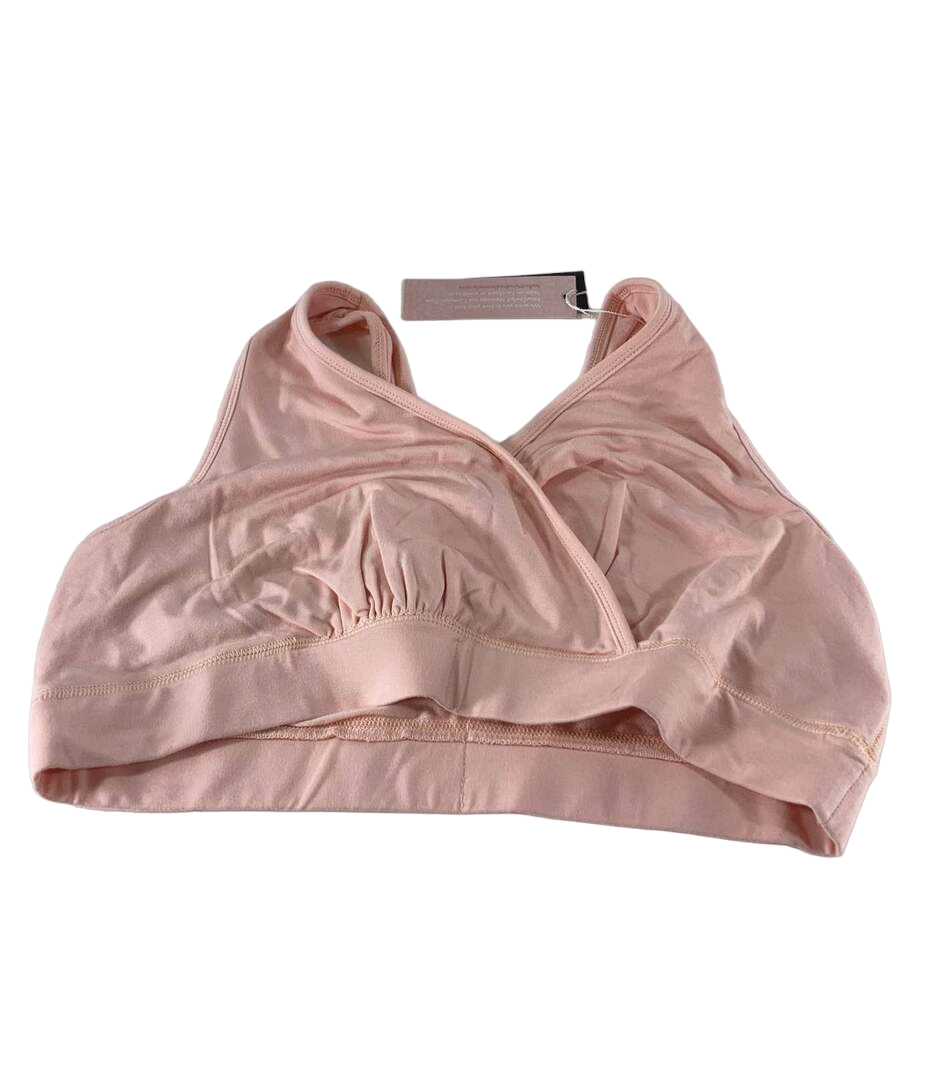  Kindred Bravely French Terry Racerback Nursing And Sleep Bra, XX-Large