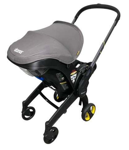  Doona Infant Car Seat & Stroller Combo, 2023, Grey Hound