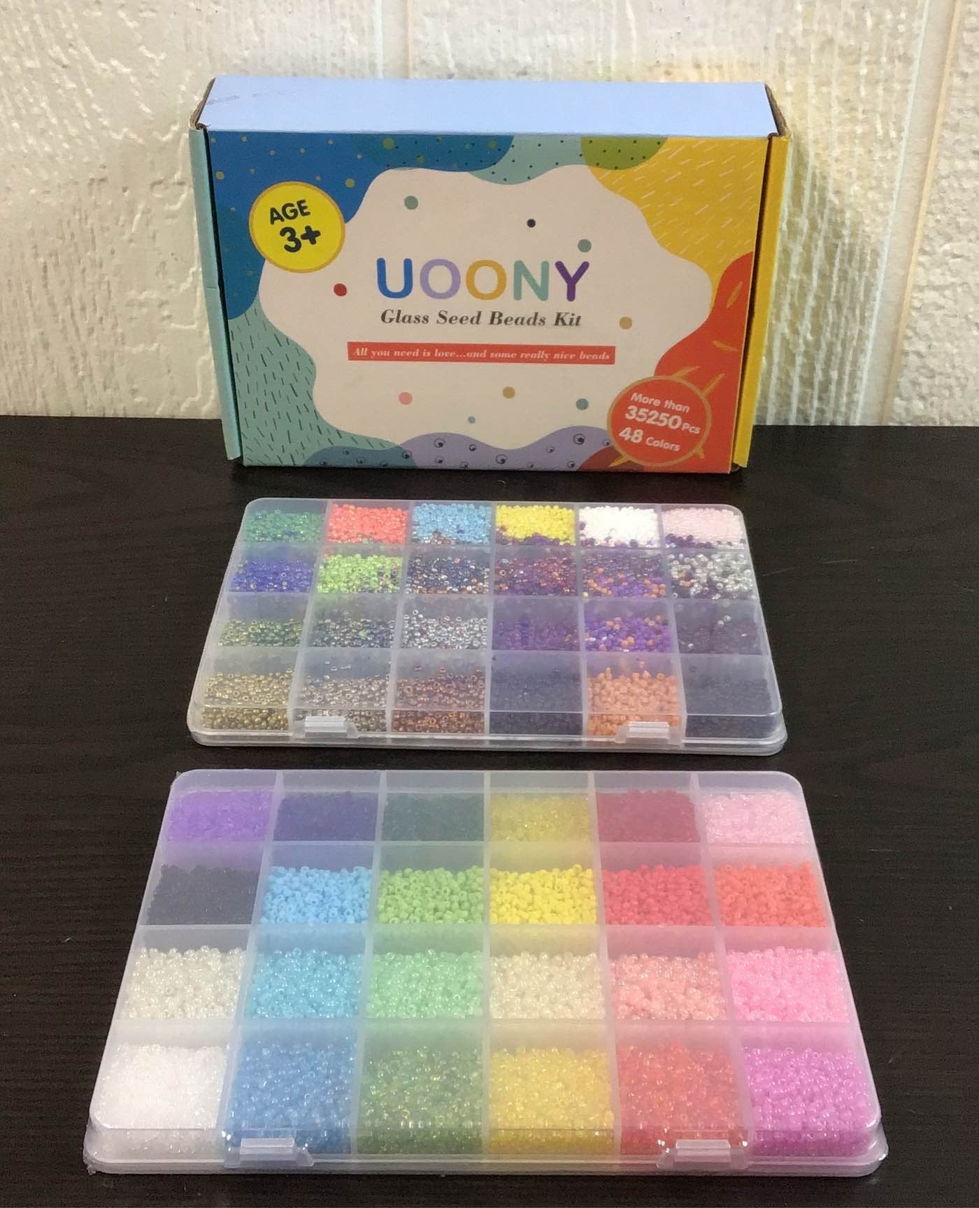  UOONY Glass Seed Bead Collection