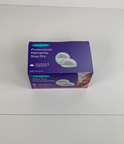  Lansinoh Stay Dry Disposable Nursing Pads, 100 Pack