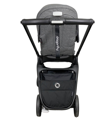  Bugaboo Dragonfly Stroller, Graphite, Grey Melange, Grey Melange, 2023