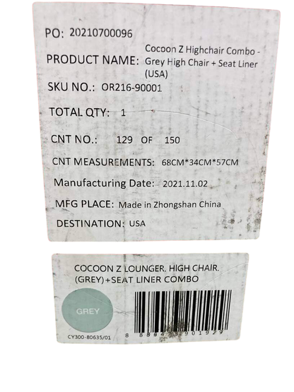  Oribel Cocoon Z High Chair